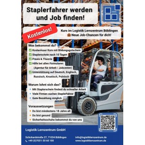 Ausbildung zur Fachkraft für Flurfördergeräte u...